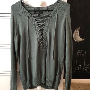 Dark Olive Green Sweater